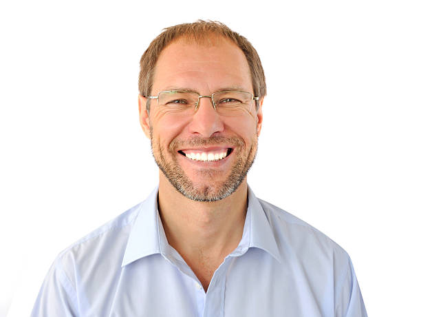 istock Portrait of the smiling man 158544858