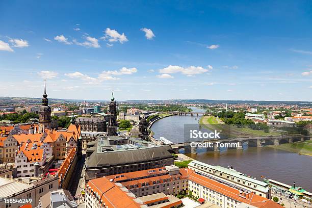 Dresden Stockfoto und mehr Bilder von Dresden - Dresden, Brühlsche Terrasse, Elbe