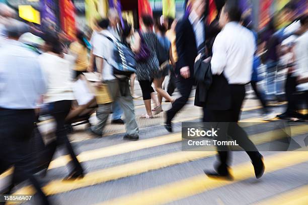 Hong Kong Pendler Stockfoto und mehr Bilder von Aktivitäten und Sport - Aktivitäten und Sport, Asien, Beengt