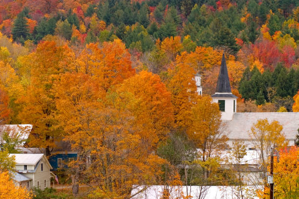 istock Autumn, Waterville, VT, Vermont 1585484100