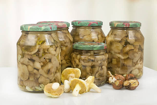 istock boletus mushrooms marinated 158550454