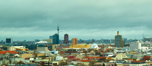 bird's eye view of the city of Berlin