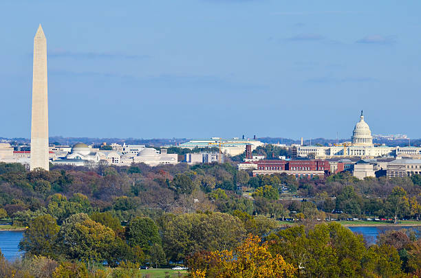 istock Washington DC skyline in autumn 158557873