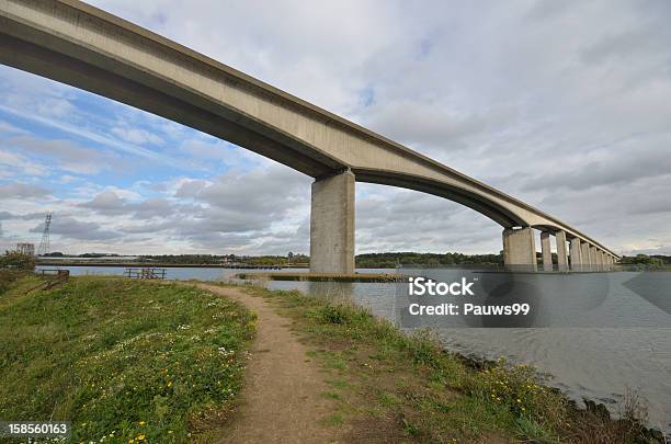 Orwell Brücke Mit Path Stockfoto und mehr Bilder von Brücke - Brücke, Videoüberwachung, Architektur