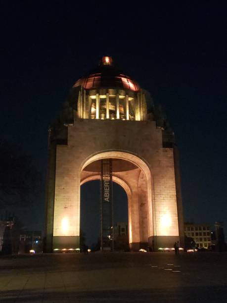 istock Night on the Monument to the Revolution 1585611524