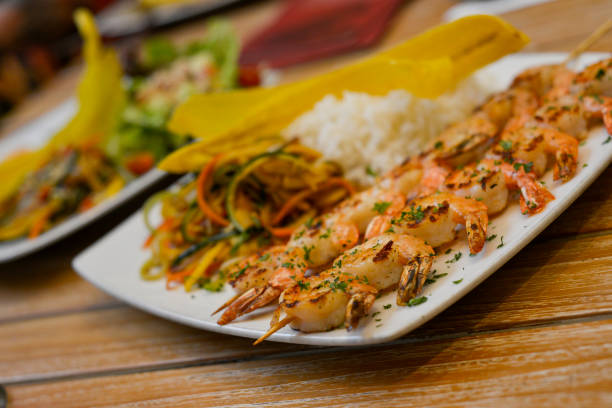 istock prawn skewers or shrimp skewers 1585628165