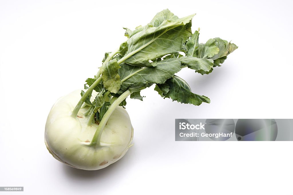 Kohlrabi - Lizenzfrei Farbbild Stock-Foto