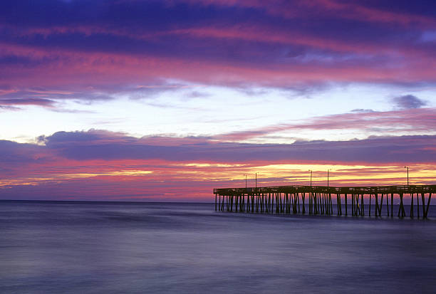 istock Sunrise at the Virginia Beach, VA Pier 158571417
