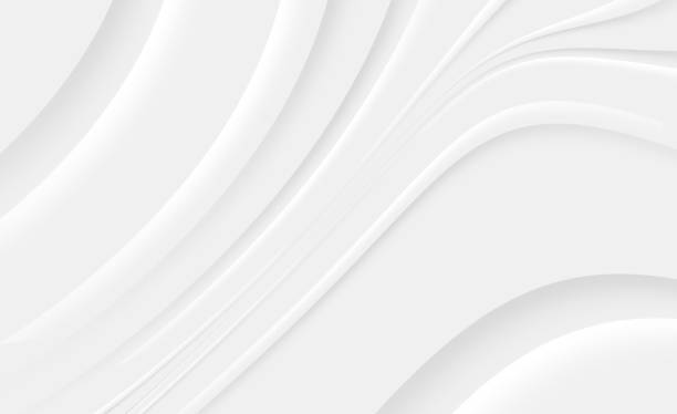 istock White light color waving shapes minimalist background wallpaper with curvy lines. Modern luxury abstract waving backdrop 1585774580