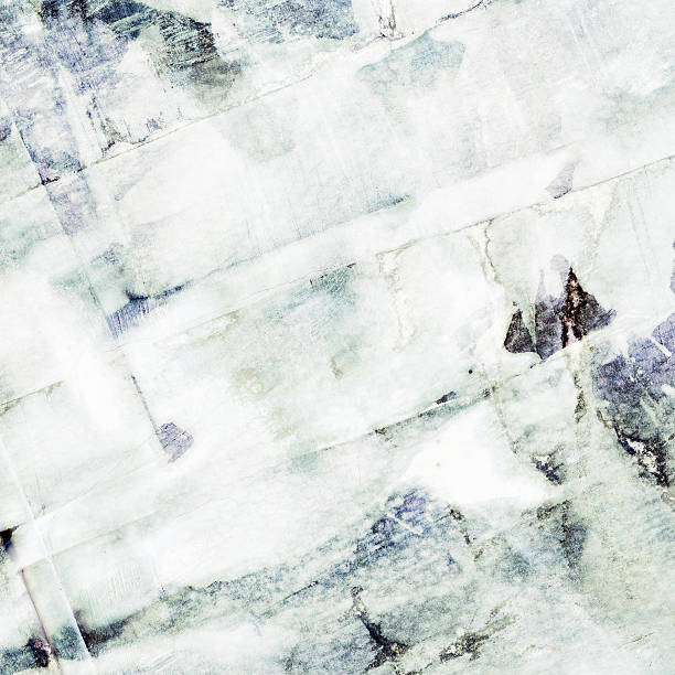 istock Abstract grunge painting with collage paper texture 158578262