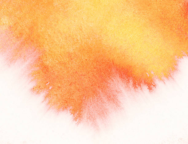 istock Abstract watercolor leaking on white paper texture 158578620