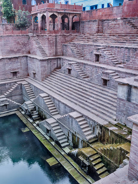 istock One Wall Of The Jodhpur Step Well 1585849587