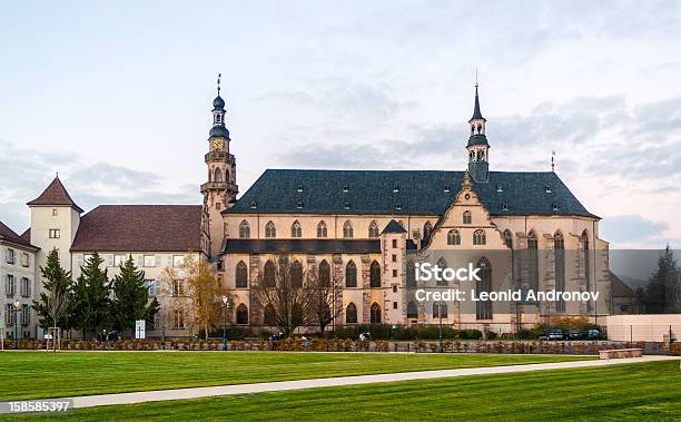 Photo libre de droit de Église Jésuite Molsheim Au Cœur De Lalsace En France banque d'images et plus d'images libres de droit de Jésuite