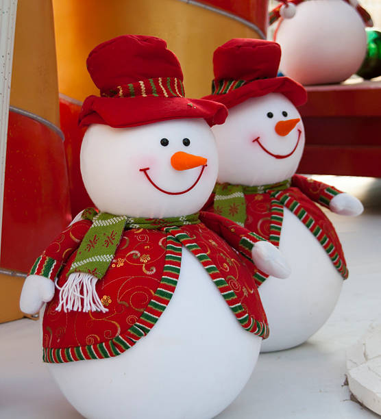 istock Snowman Christmas decoration 158586743