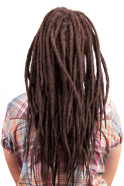 istock Young girl with dreadlocks 158587862