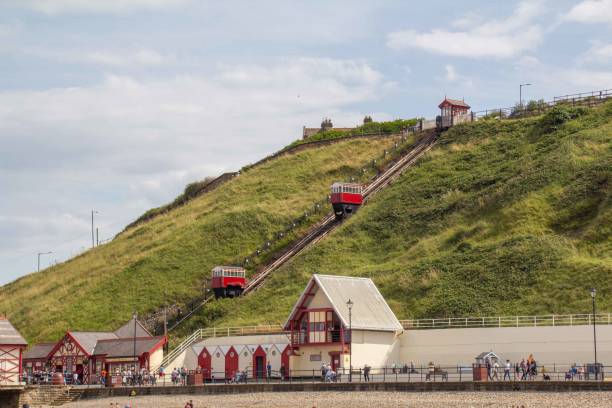 istock Saltburn by the Sea cliff railway, Yorkshire, UK 1585969984