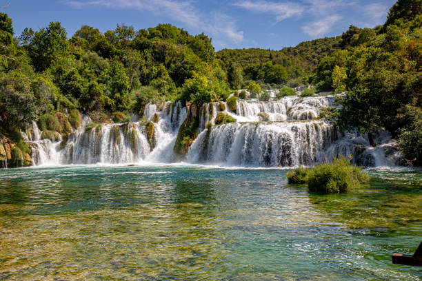 istock krka Waterfalls mountains and river in croatia 1585974231