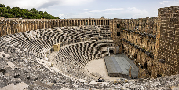 Aspendos or Aspendus was an ancient Greco-Roman city in Antalya province of Turkey.