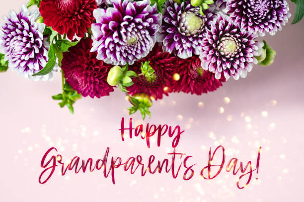 istock Happy Grandparents Day card 1586247841