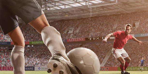 istock Close Up Football Action 158625588