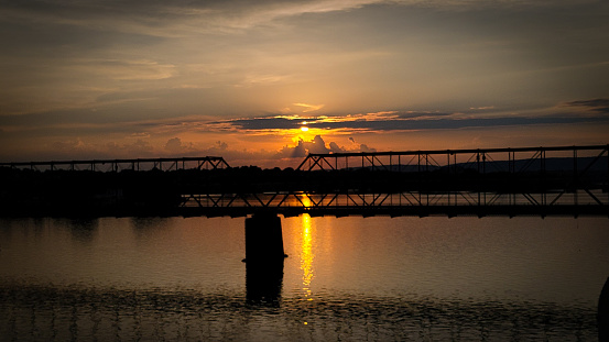 Sunset on the Susquehanna River