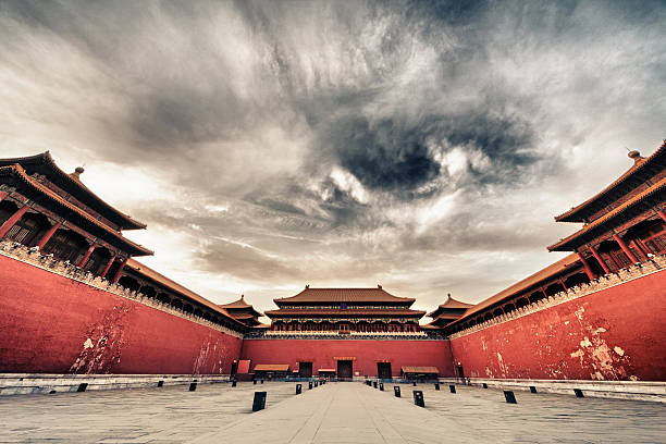 forbidden city - tiananmen square 뉴스 사진 이미지