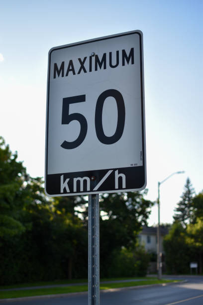 istock 50 km per hour street sign 1586438652