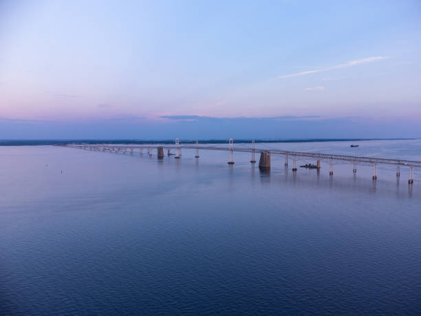 The Oresund Bridge is a combined motorway and railway bridge between Sweden and Denmark.