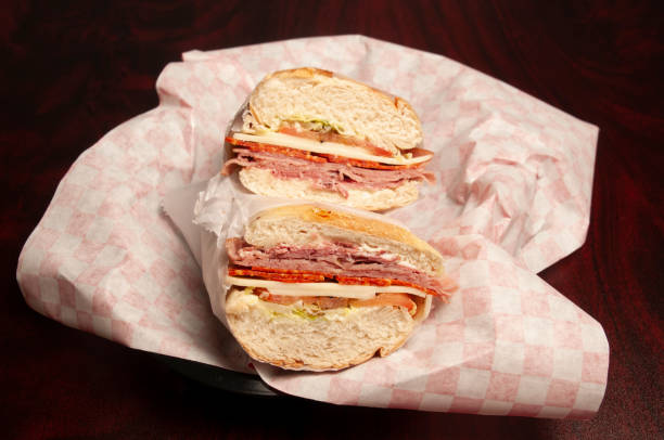 istock Delicious Italian Hoagie Sub 1586468336