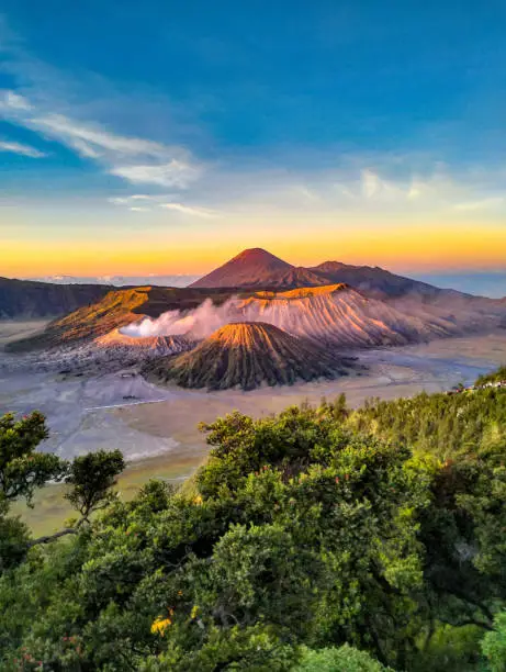 Sunrise in Mount Bromo