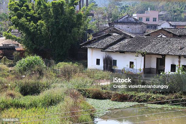 Foto de Hakka Chineses Longnan Casas Rurais e mais fotos de stock de Agricultura - Agricultura, Aldeia, Antigo