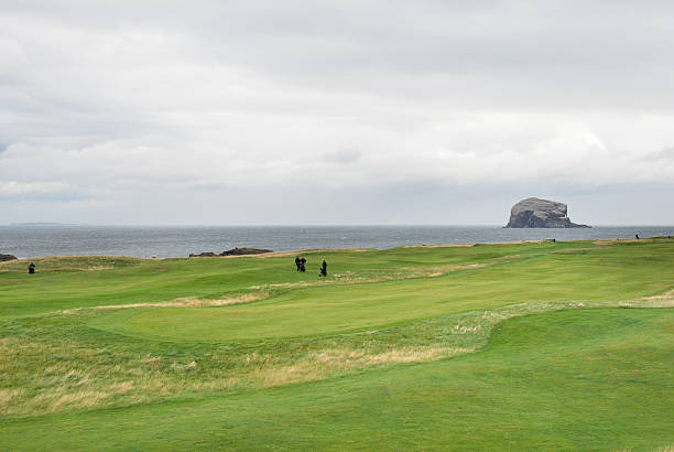 campo de golfe de north berwick, escócia - sea bass imagens e fotografias de stock