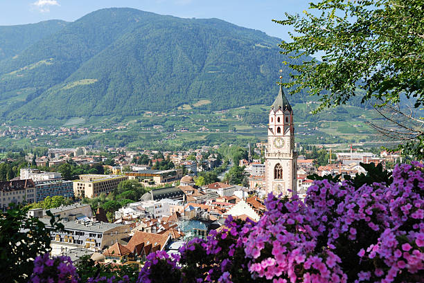 meran - merano imagens e fotografias de stock