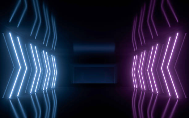 istock 3d illustration abstract corridor with backgrounds 1586653707