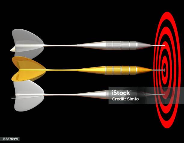 Дартс — стоковые фотографии и другие картинки Без людей - Без людей, Белый, Бизнес