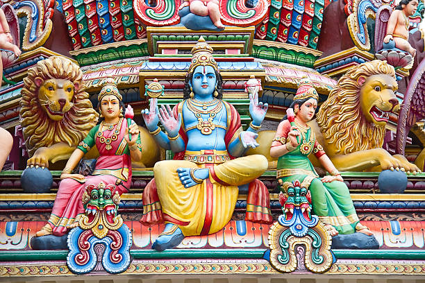 istock Hindu temple in Singapore 158672259