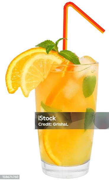 Mandarine Und Zitronensaft Stockfoto und mehr Bilder von Blatt - Pflanzenbestandteile - Blatt - Pflanzenbestandteile, Cocktail, Cool und Lässig