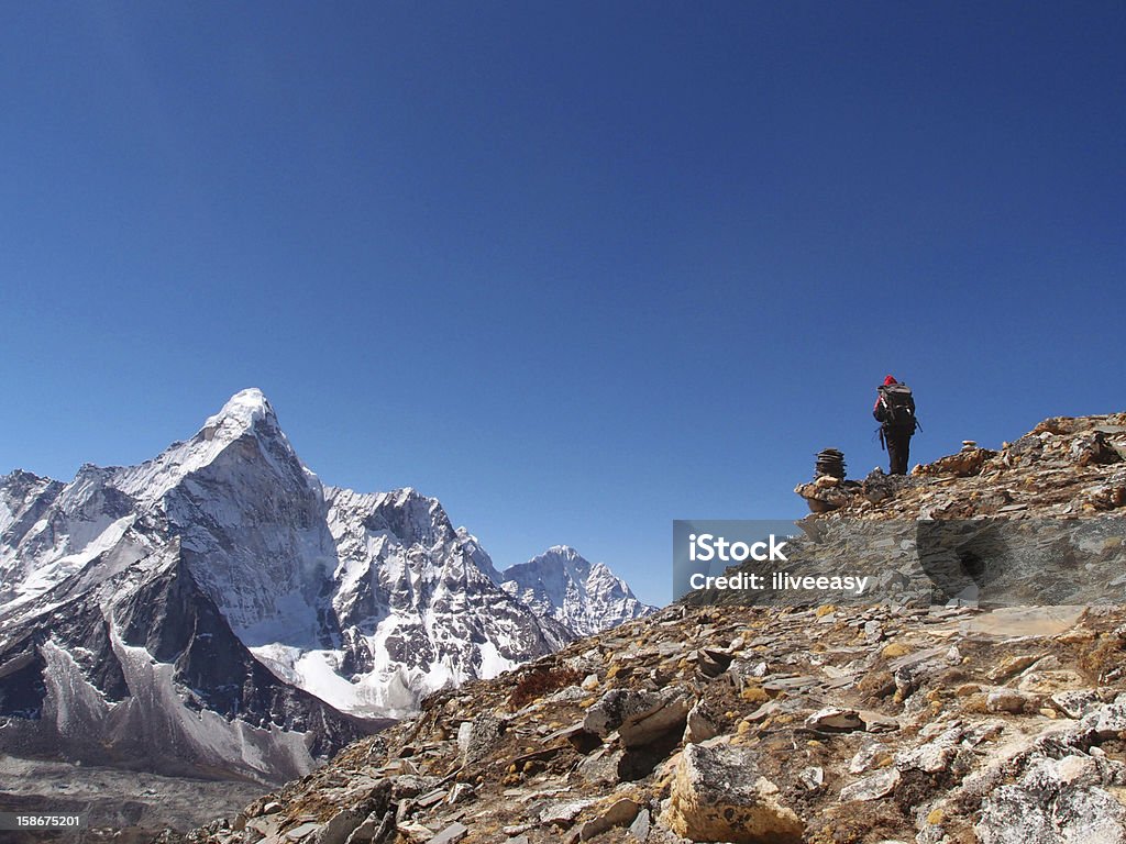 Ама-Даблам - Стоковые фото Гора Эверест роялти-фри