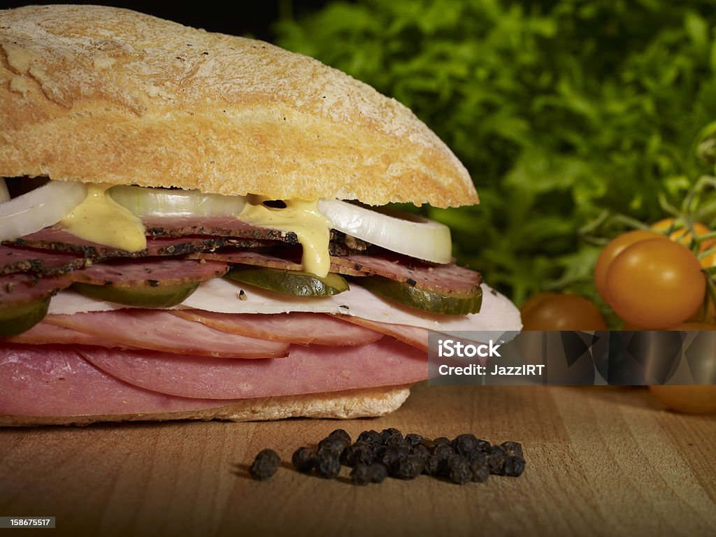 の新鮮なサンドイッチ - カラー画像のロイヤリティフリーストックフォト