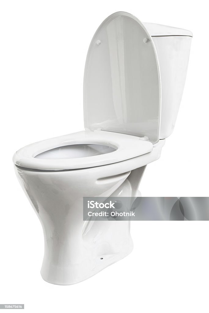 Vaso sanitário - Foto de stock de Aberto royalty-free