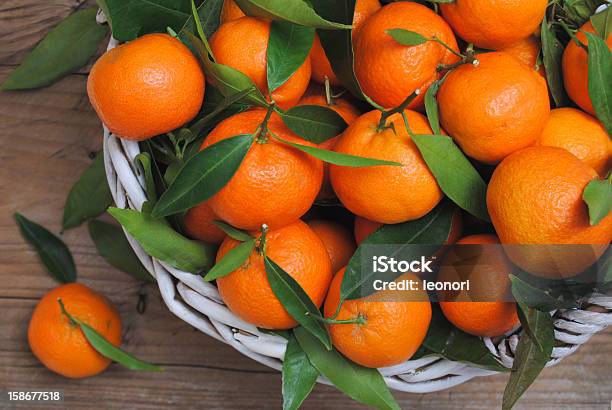 Orange Tangerine Stock Photo - Download Image Now - Preserves, Basket, Citrus Fruit