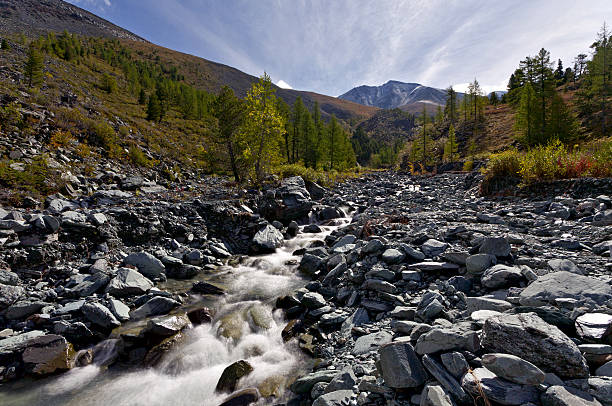 istock Stream at the Altay mountains 158678234