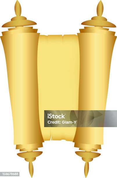 Scroll Of The Law Stock Illustration - Download Image Now - Bible, Clip Art, Cultures