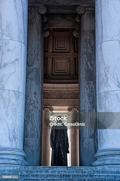 Thomas Memorial De Jefferson - Fotografias de stock e mais imagens de Antigo - Antigo, Capitais internacionais, Centro Comercial