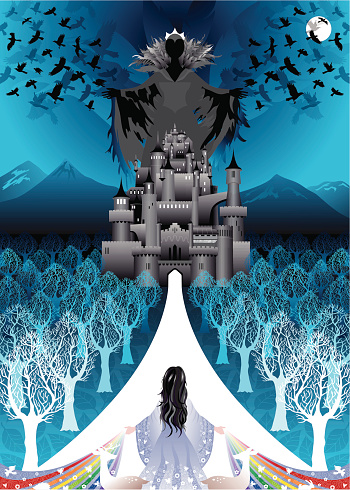 Snow White returns to evil queen castle