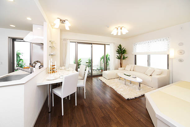 istock Japanese living room 158689282