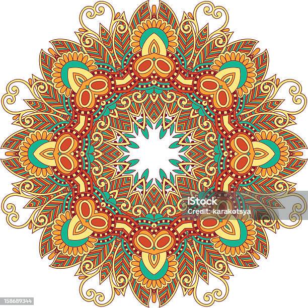 Circle Ornament Stock Illustration - Download Image Now - Abstract, Arabic Style, Circle