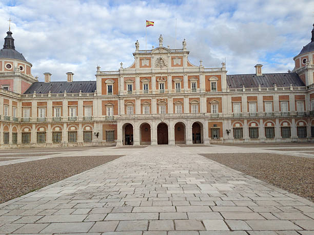 Royal palace in Aranjuez Royal palace in Aranjuez.Photo take it with iphone 5(Mobilestock) aranjuez stock pictures, royalty-free photos & images