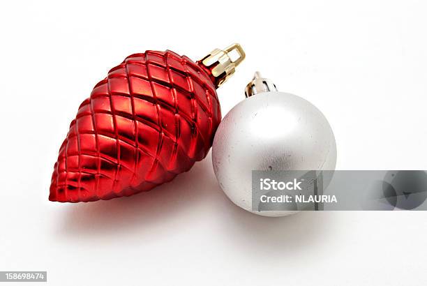 Decorazione Di Natale - Fotografie stock e altre immagini di Arredamento - Arredamento, Bianco, Brillante