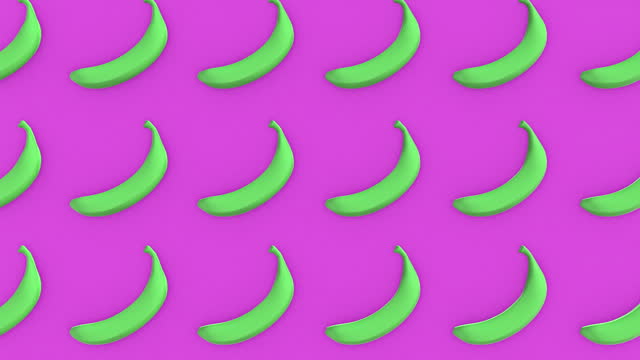 Pop art bananas pattern.